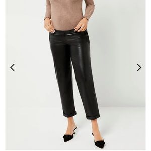 Maternity Leather Pant - pea in the pod